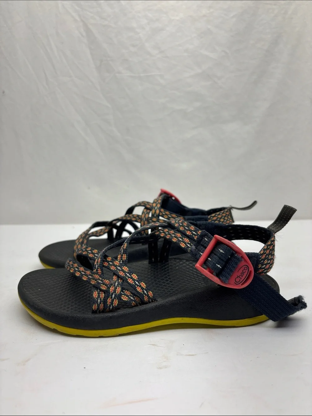 Chaco Black Outdoor Sandals with Straps, SZ 13 little girl, box 46